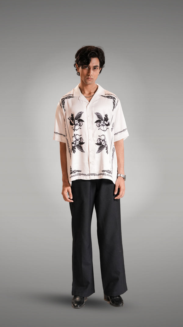 White babywings cuban shirt