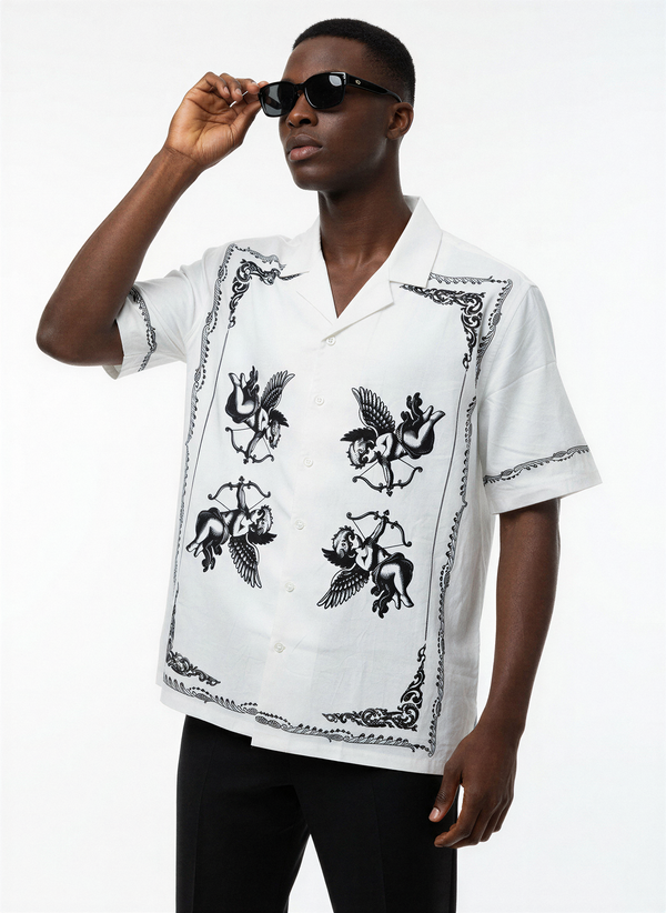 White babywings cuban shirt