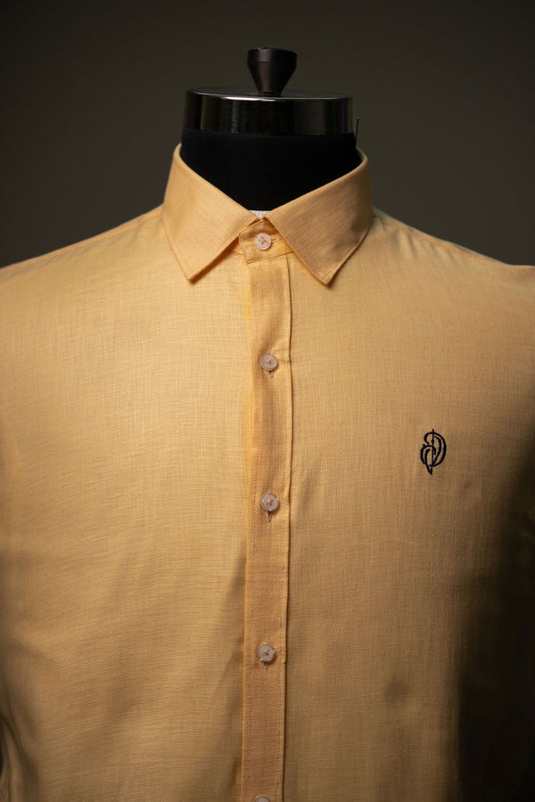 Linen Cotton Light Yellow