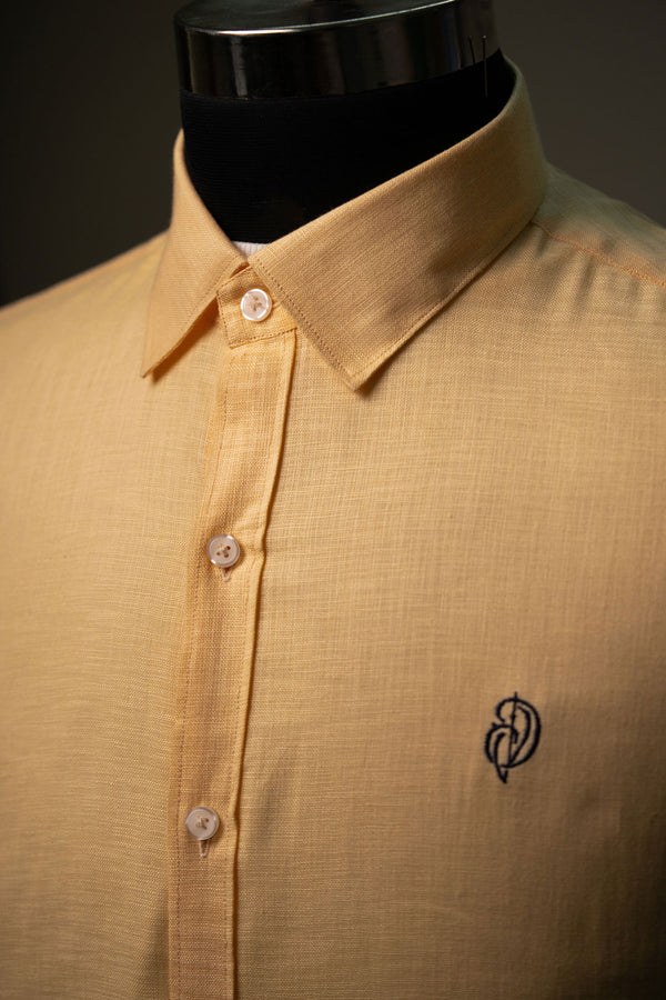 Linen Cotton Light Yellow