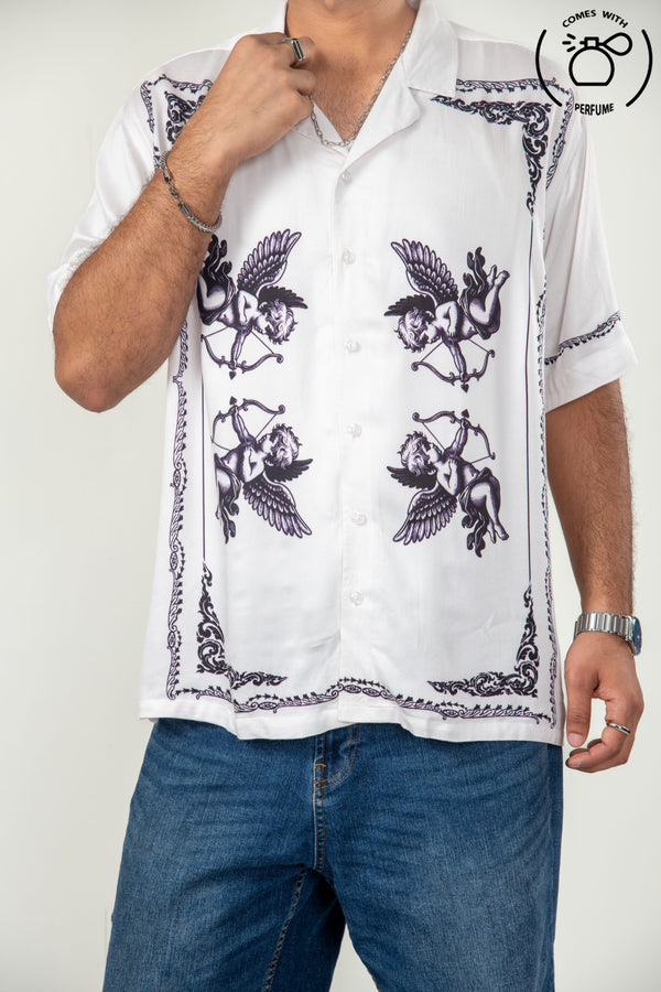White babywings cuban shirt