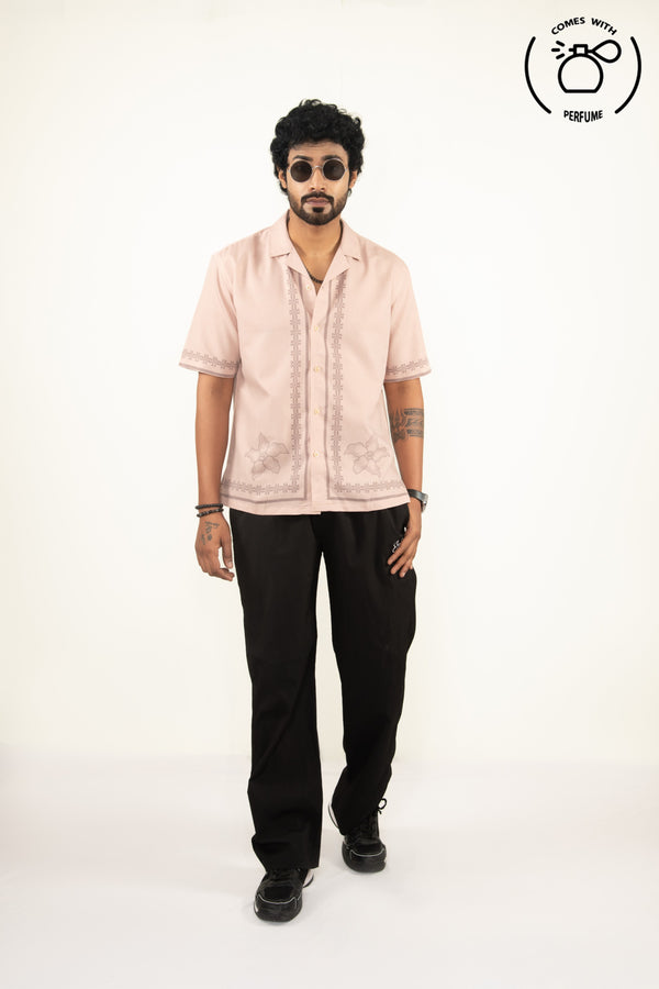 Beige vintage cuban shirt