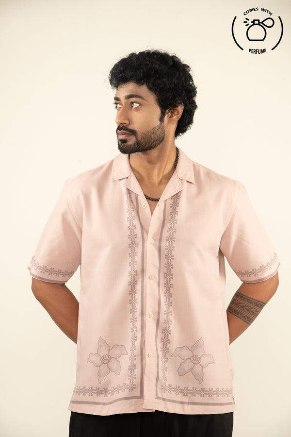 Beige vintage cuban shirt