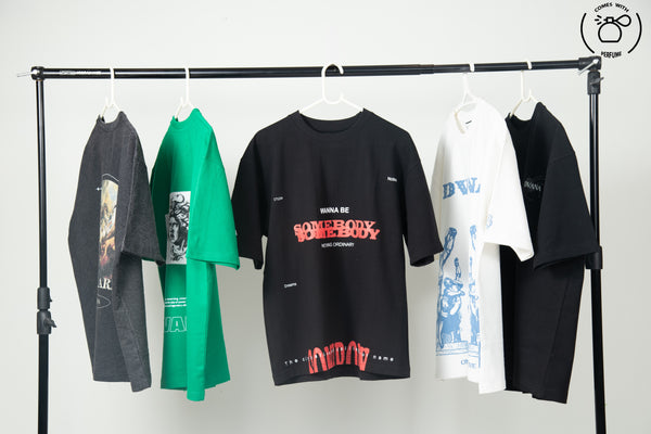 Unisex Black high density somebody printed shirt